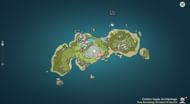 All Astral Puzzle in the past state of MInacious Isle (Image via HoYoverse)